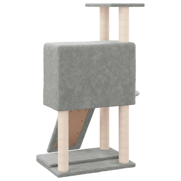 Cat Tree With Sisal Scratching Posts 96 Cm