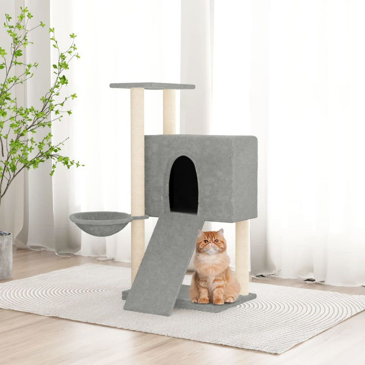 Cat Tree With Sisal Scratching Posts 96 Cm