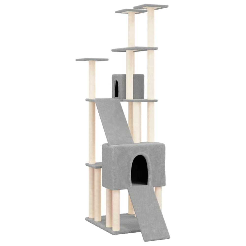 Cat Tree With Sisal Scratching Posts 190 Cm