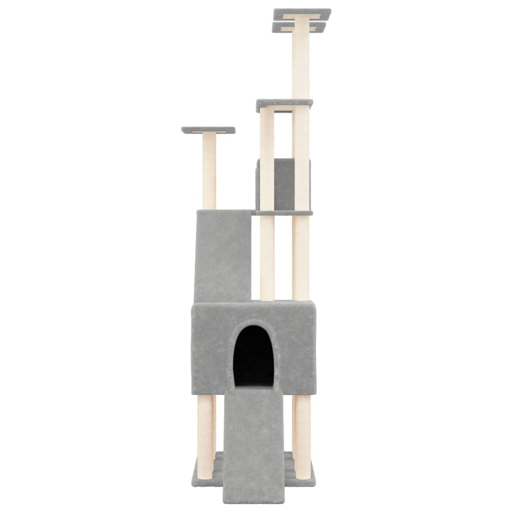 Cat Tree With Sisal Scratching Posts 190 Cm