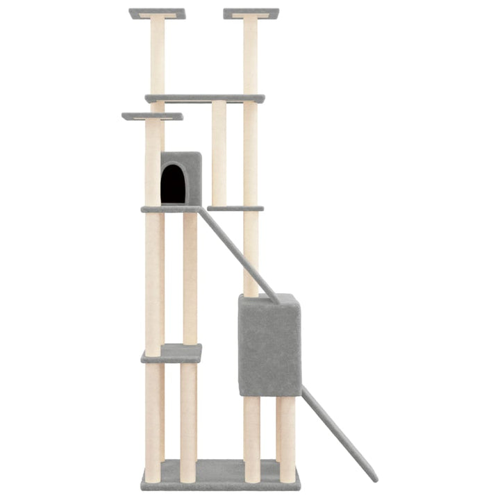 Cat Tree With Sisal Scratching Posts 190 Cm