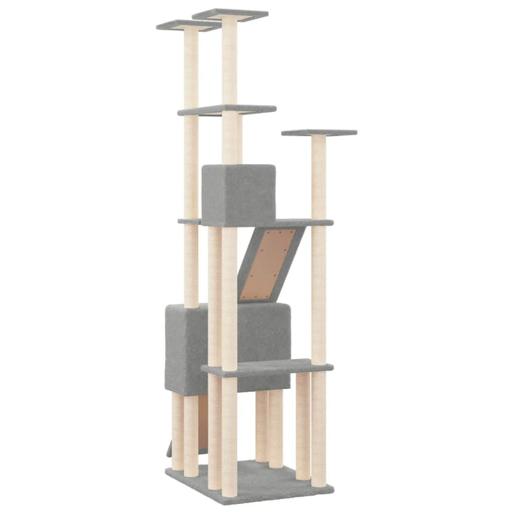 Cat Tree With Sisal Scratching Posts 190 Cm