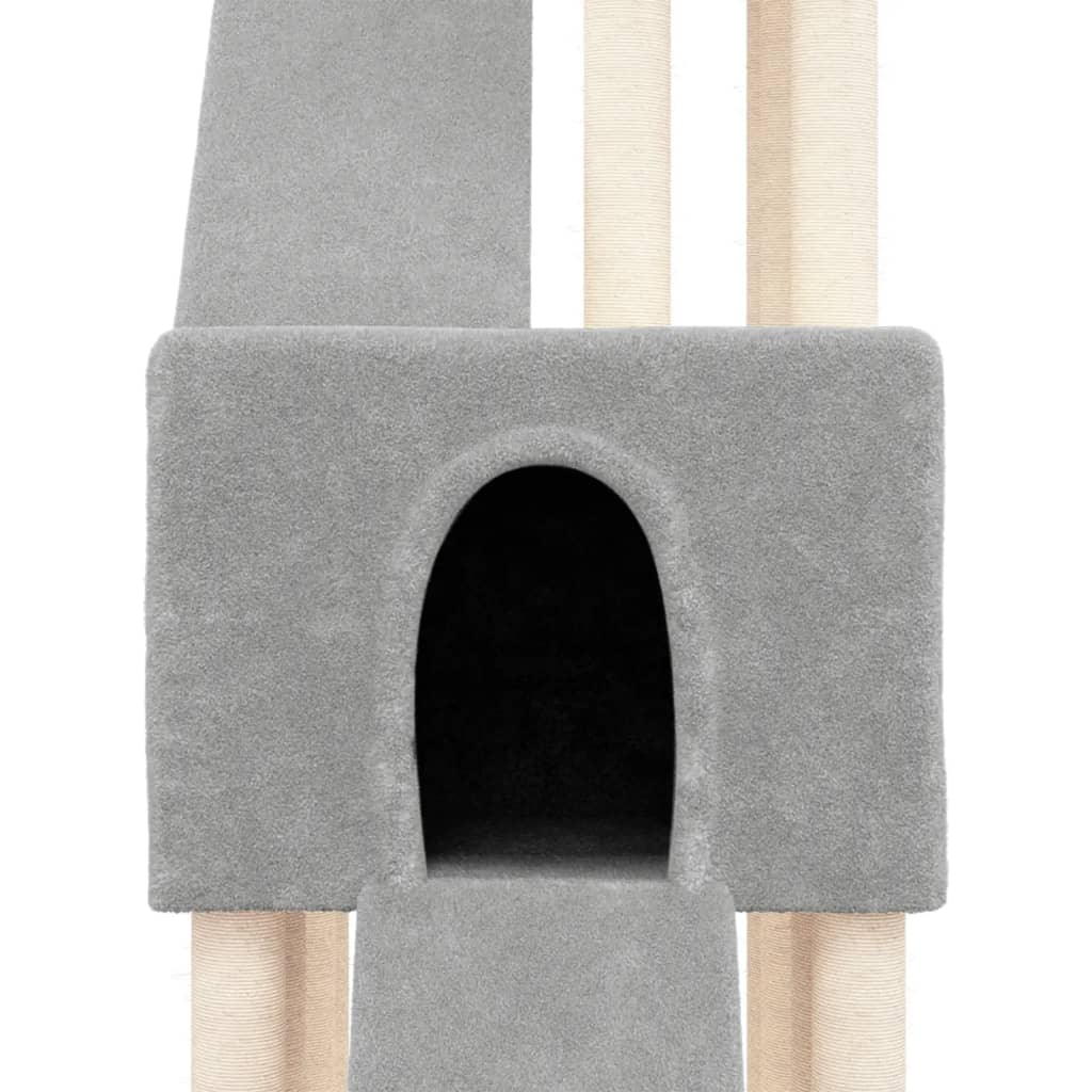 Cat Tree With Sisal Scratching Posts 190 Cm