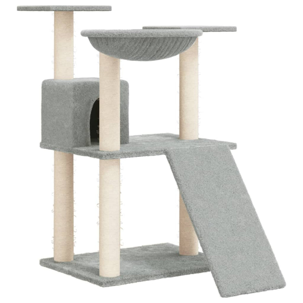 Cat Tree With Sisal Scratching Posts 83 Cm
