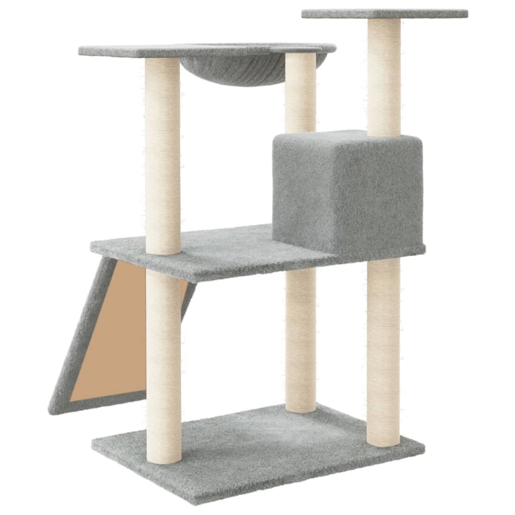 Cat Tree With Sisal Scratching Posts 83 Cm