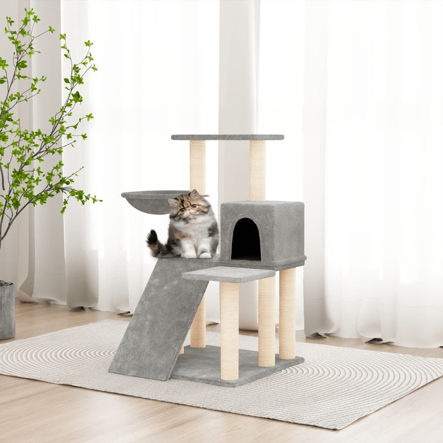 Cat Tree With Sisal Scratching Posts 82 Cm