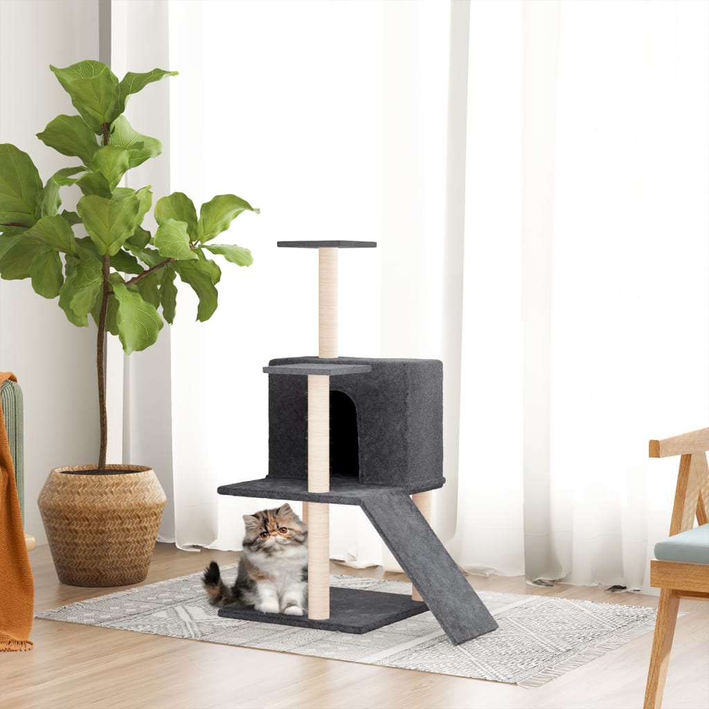 Cat Tree With Sisal Scratching Posts 82 Cm