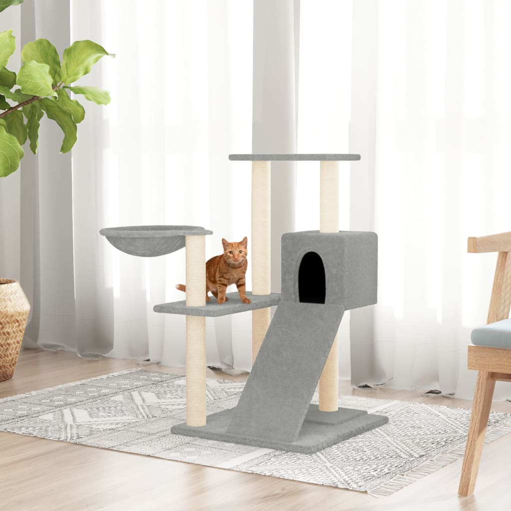 Cat Tree With Sisal Scratching Posts 82 Cm