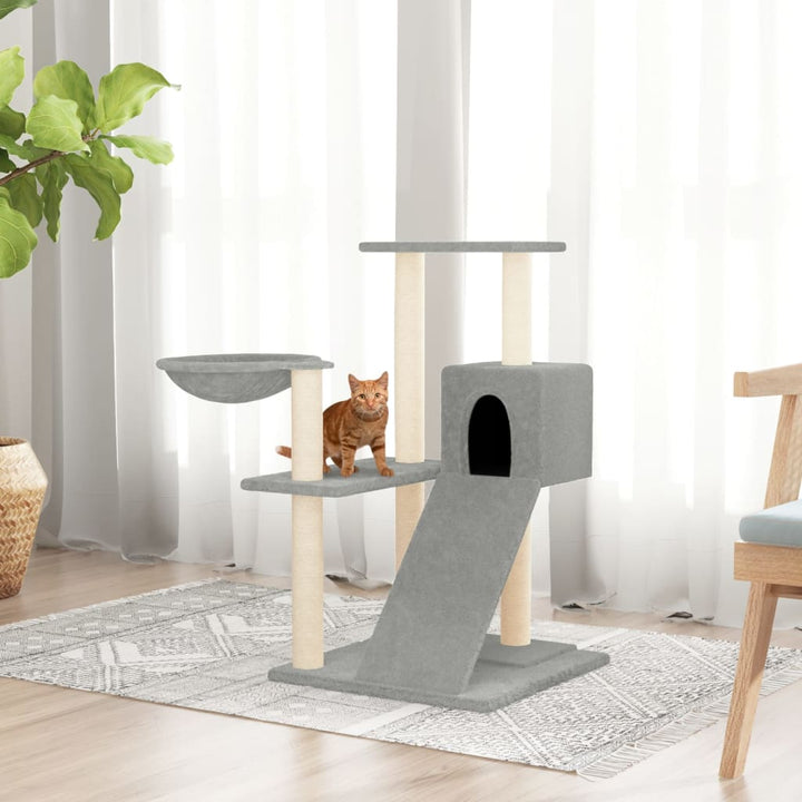Cat Tree With Sisal Scratching Posts 82 Cm