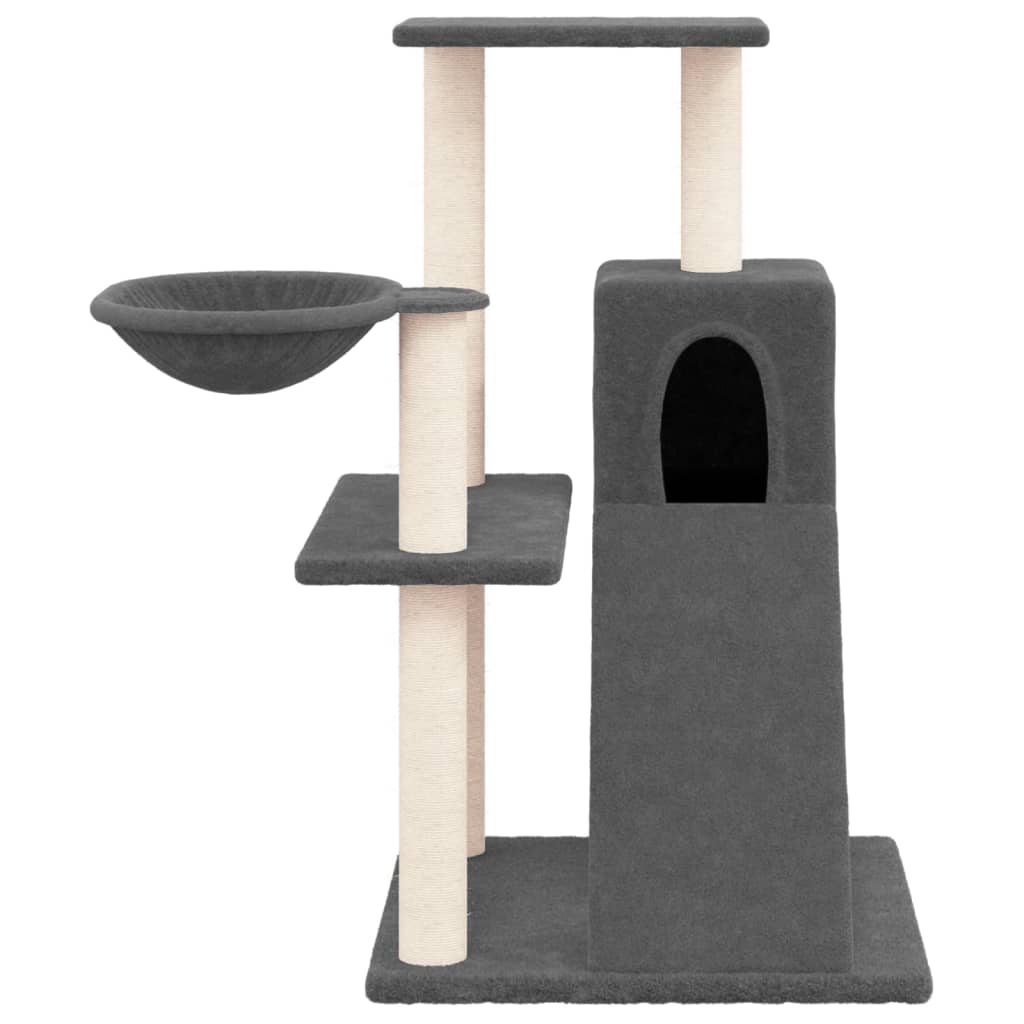 Cat Tree With Sisal Scratching Posts 82 Cm