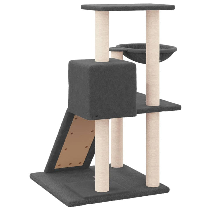 Cat Tree With Sisal Scratching Posts 82 Cm