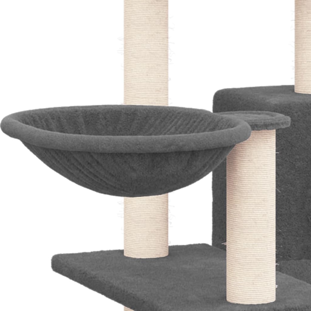 Cat Tree With Sisal Scratching Posts 82 Cm