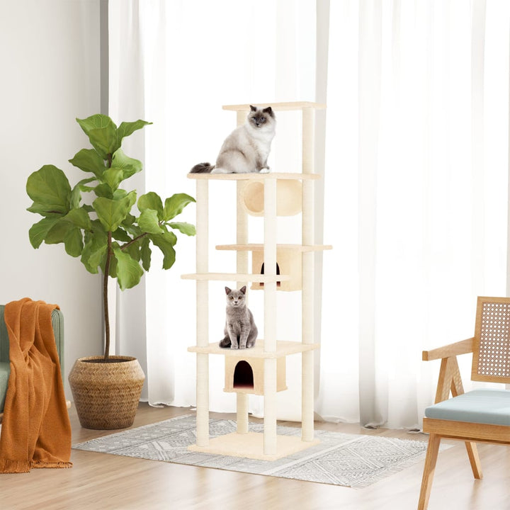 Cat Tree With Sisal Scratching Posts 169 Cm