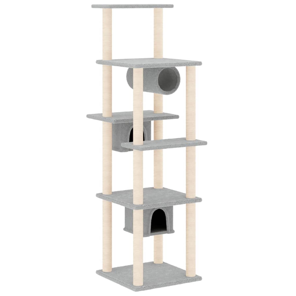 Cat Tree With Sisal Scratching Posts 169 Cm