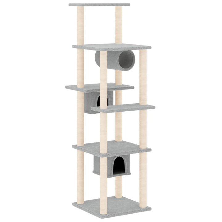 Cat Tree With Sisal Scratching Posts 169 Cm