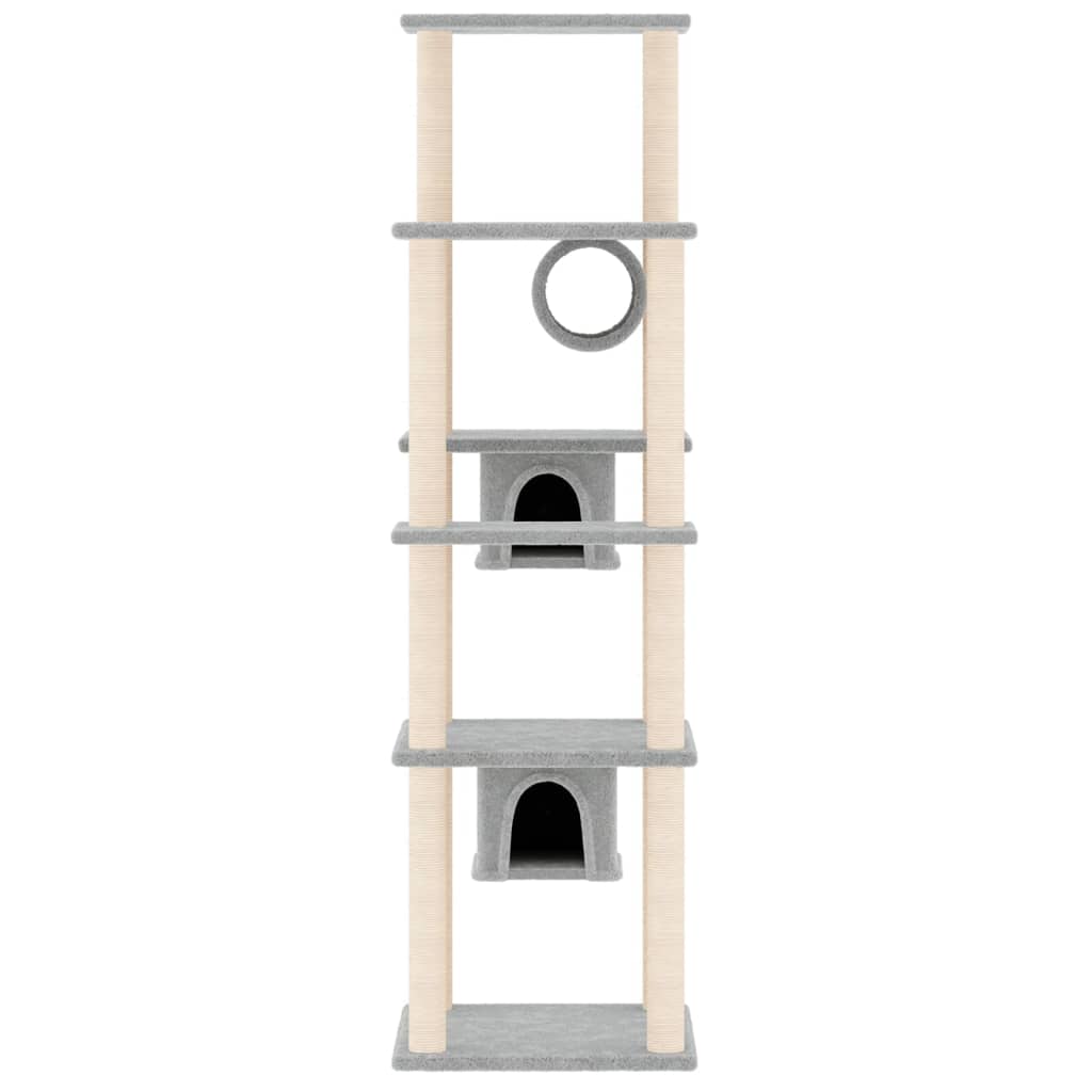 Cat Tree With Sisal Scratching Posts 169 Cm