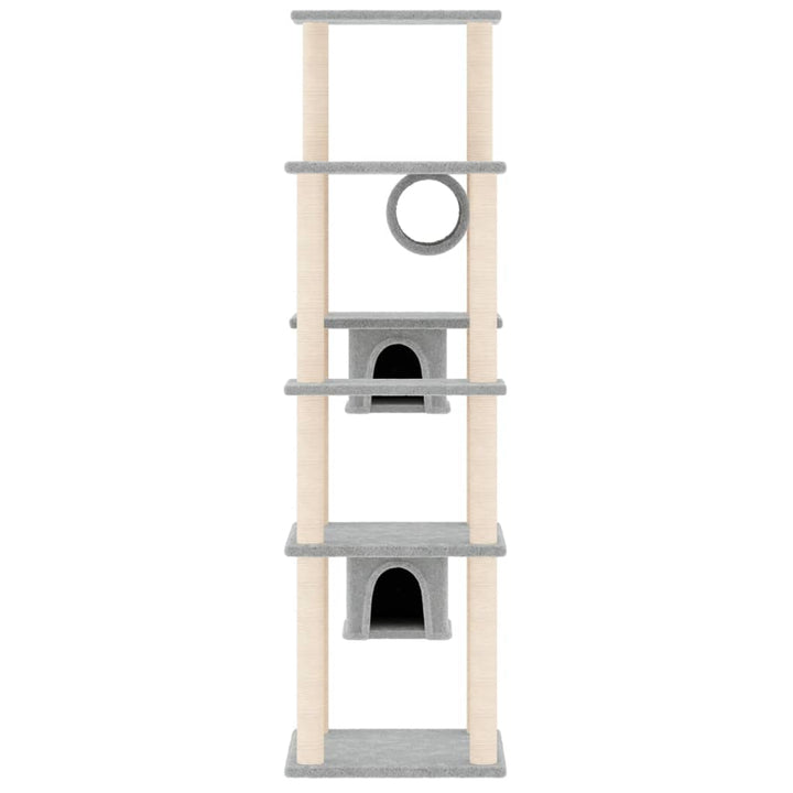 Cat Tree With Sisal Scratching Posts 169 Cm