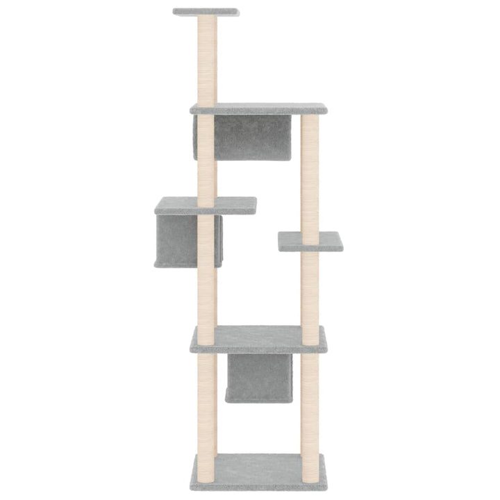 Cat Tree With Sisal Scratching Posts 169 Cm