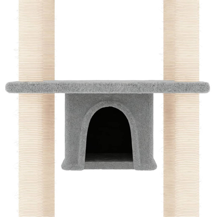 Cat Tree With Sisal Scratching Posts 169 Cm