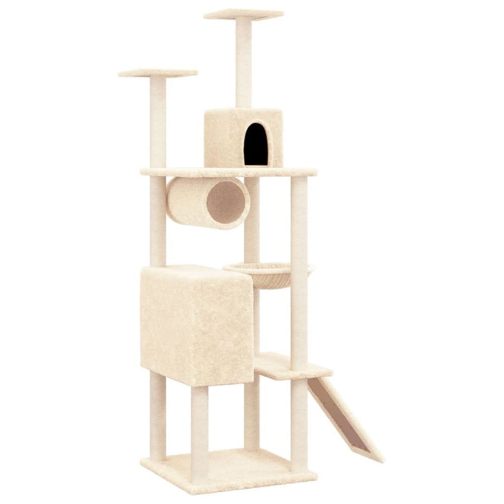 Cat Tree With Sisal Scratching Posts 168 Cm