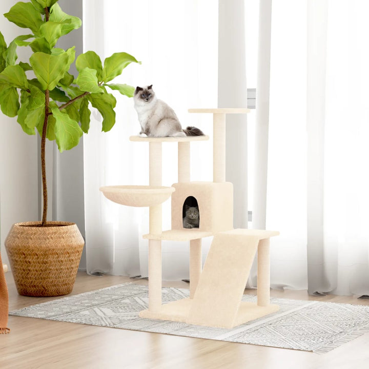 Cat Tree With Sisal Scratching Posts 94 Cm
