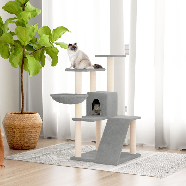 Cat Tree With Sisal Scratching Posts 94 Cm
