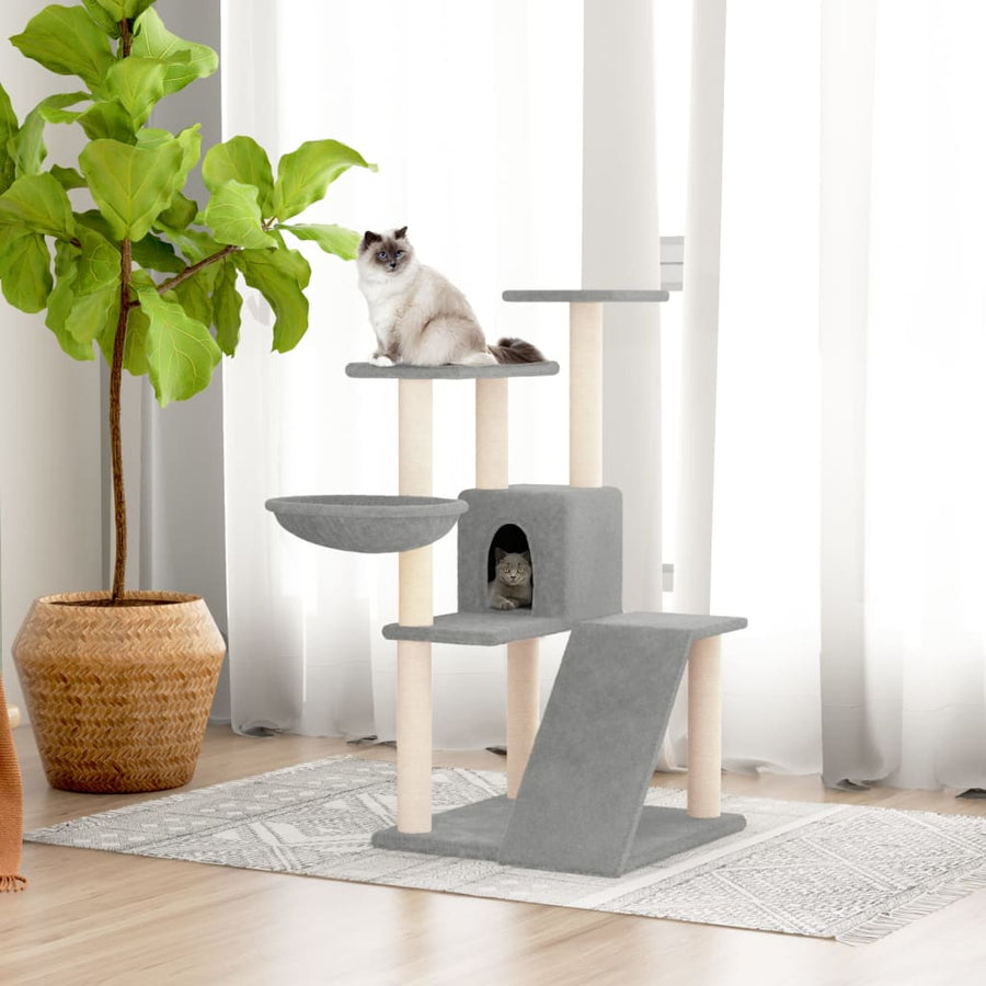 Cat Tree With Sisal Scratching Posts 94 Cm