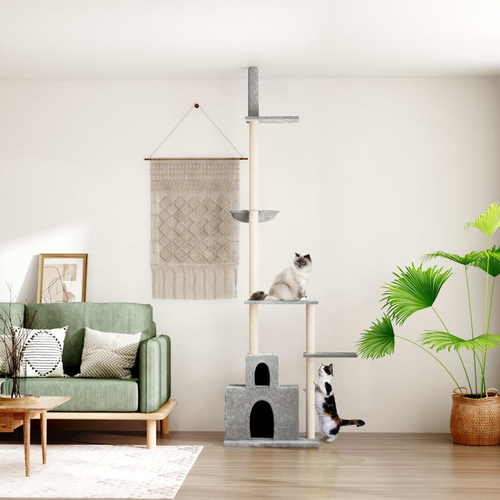 Floor To Ceiling Cat Tree 250.5-276.5 Cm