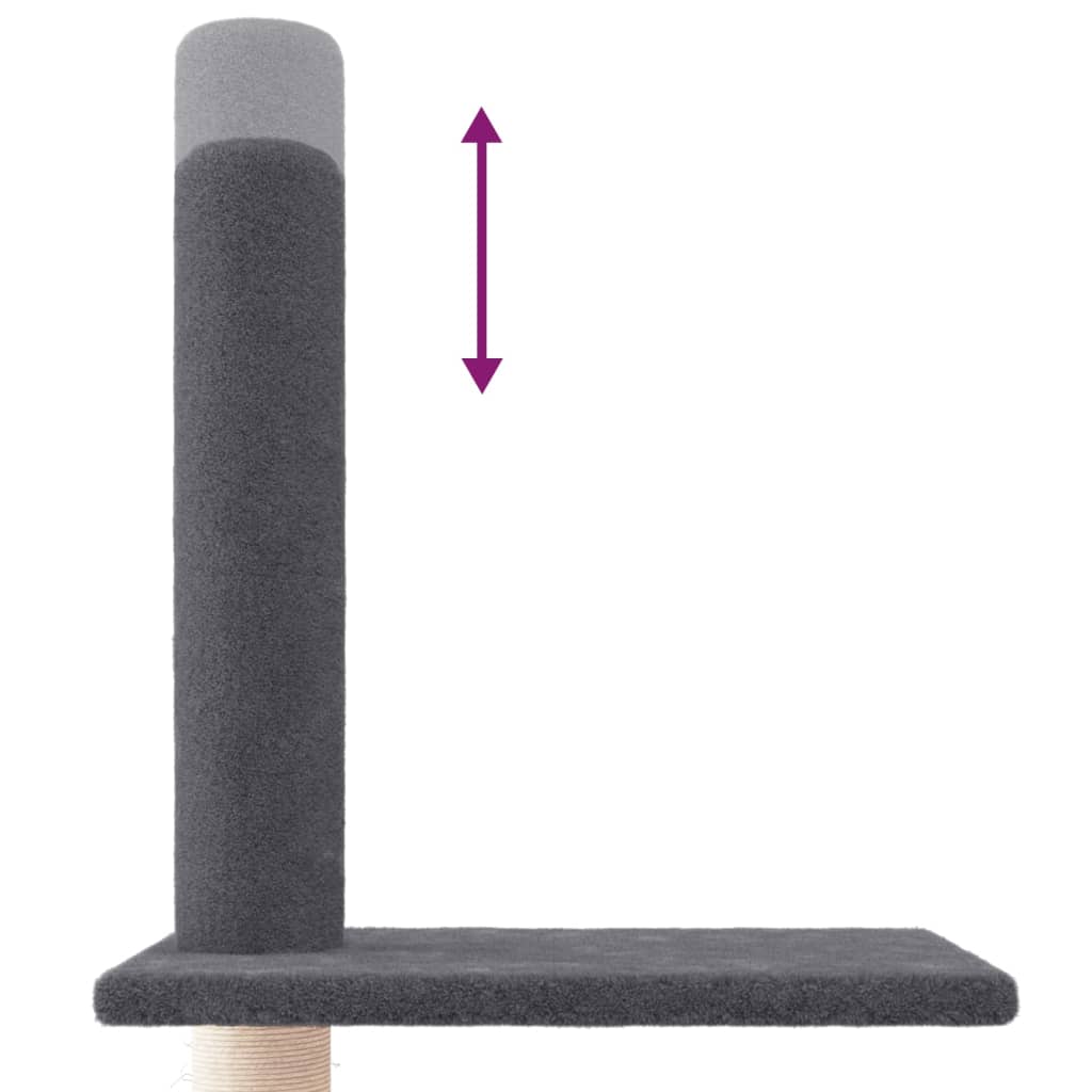 Floor To Ceiling Cat Tree 250.5-276.5 Cm