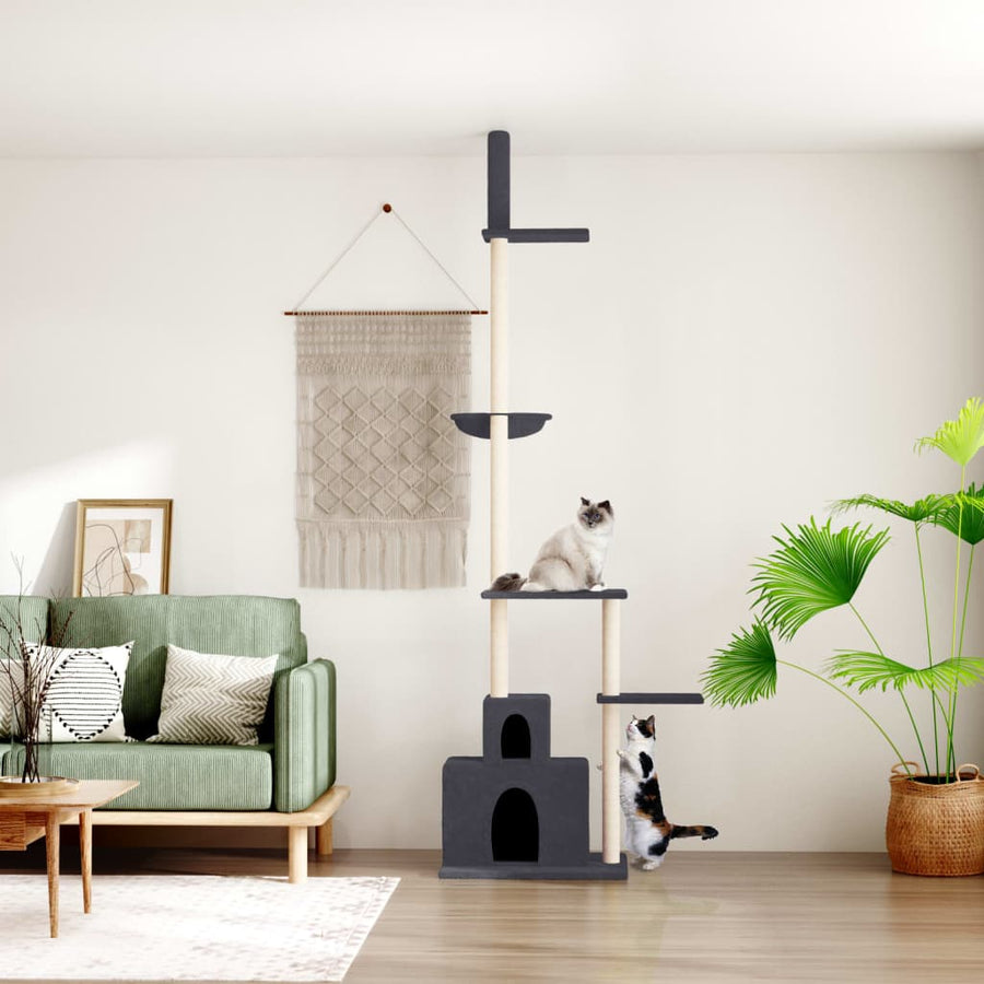 Floor To Ceiling Cat Tree 250.5-276.5 Cm