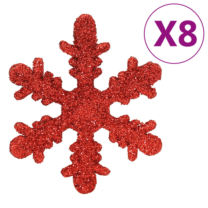 111 Piece Christmas Bauble Set Polystyrene