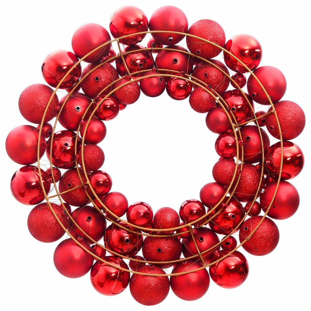 Christmas Wreath 45 Cm Polystyrene