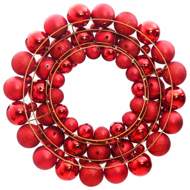 Christmas Wreath 45 Cm Polystyrene
