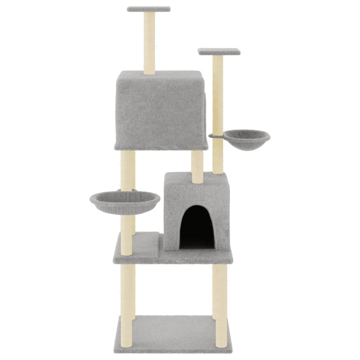 Cat Tree With Sisal Scratching Posts 180 Cm