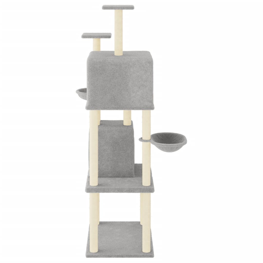 Cat Tree With Sisal Scratching Posts 180 Cm