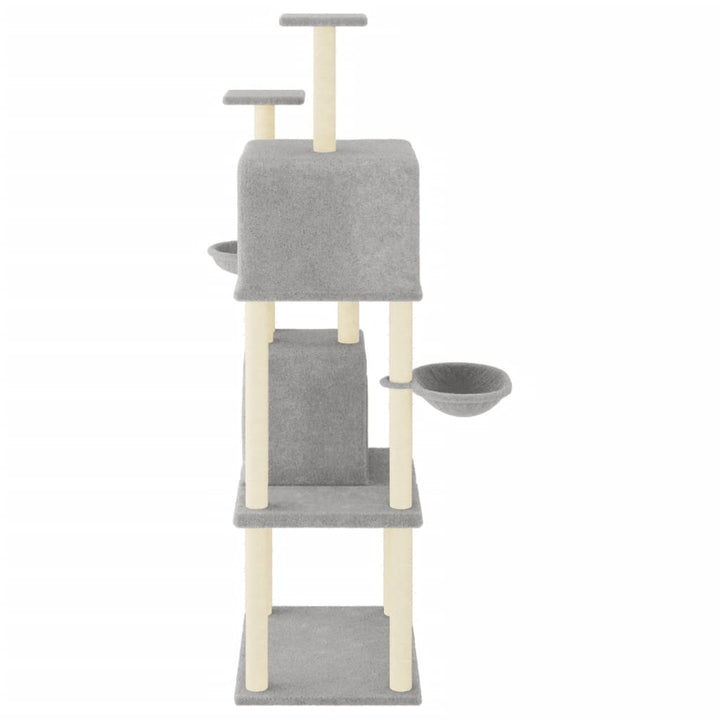 Cat Tree With Sisal Scratching Posts 180 Cm