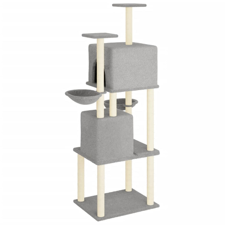 Cat Tree With Sisal Scratching Posts 180 Cm