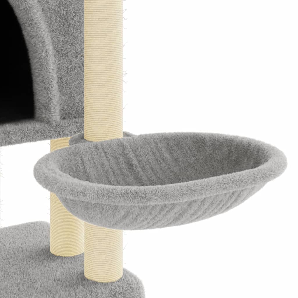 Cat Tree With Sisal Scratching Posts 180 Cm