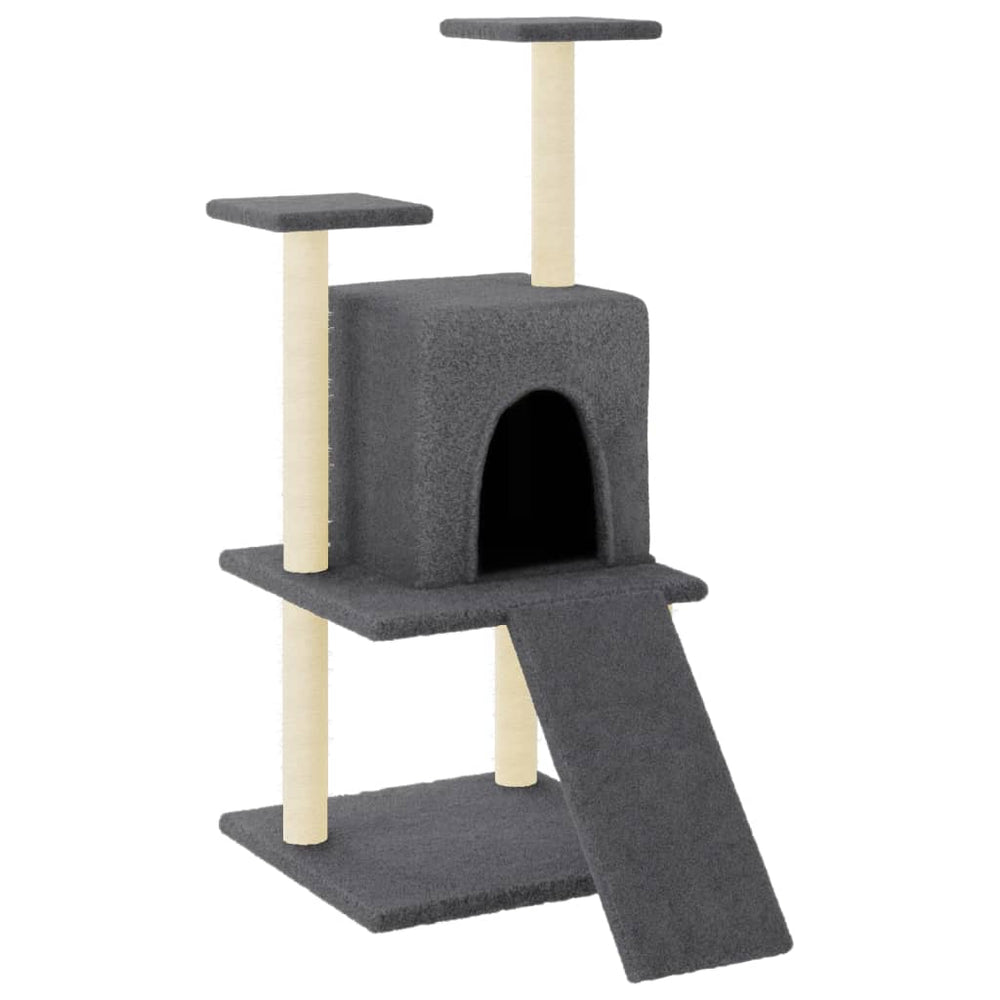 Cat Tree With Sisal Scratching Posts 110 Cm