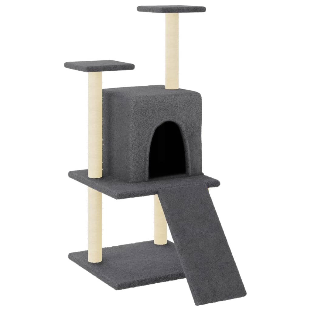 Cat Tree With Sisal Scratching Posts 110 Cm
