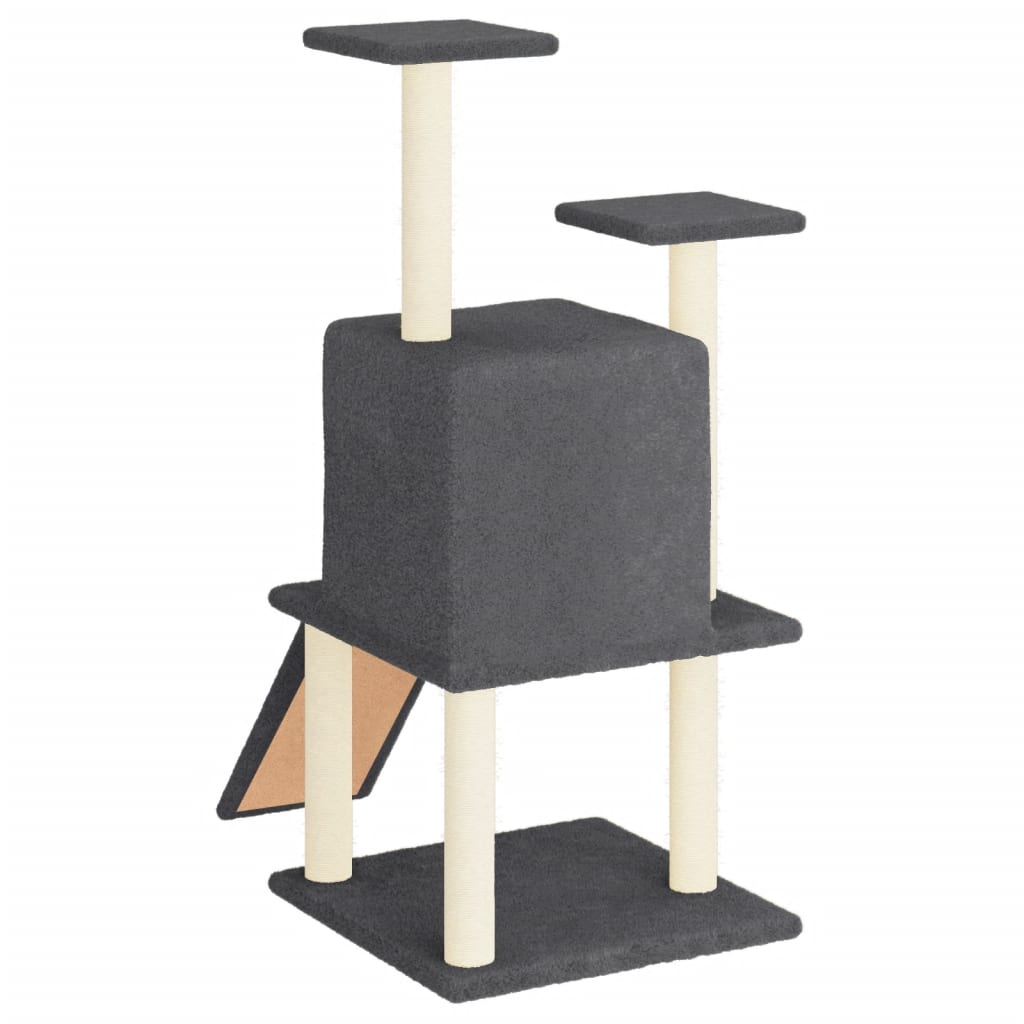 Cat Tree With Sisal Scratching Posts 110 Cm