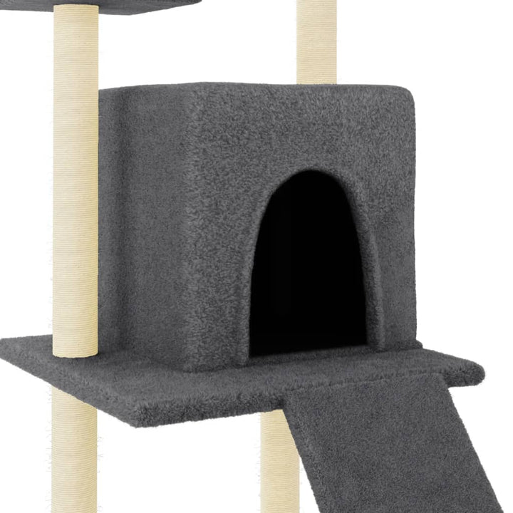 Cat Tree With Sisal Scratching Posts 110 Cm