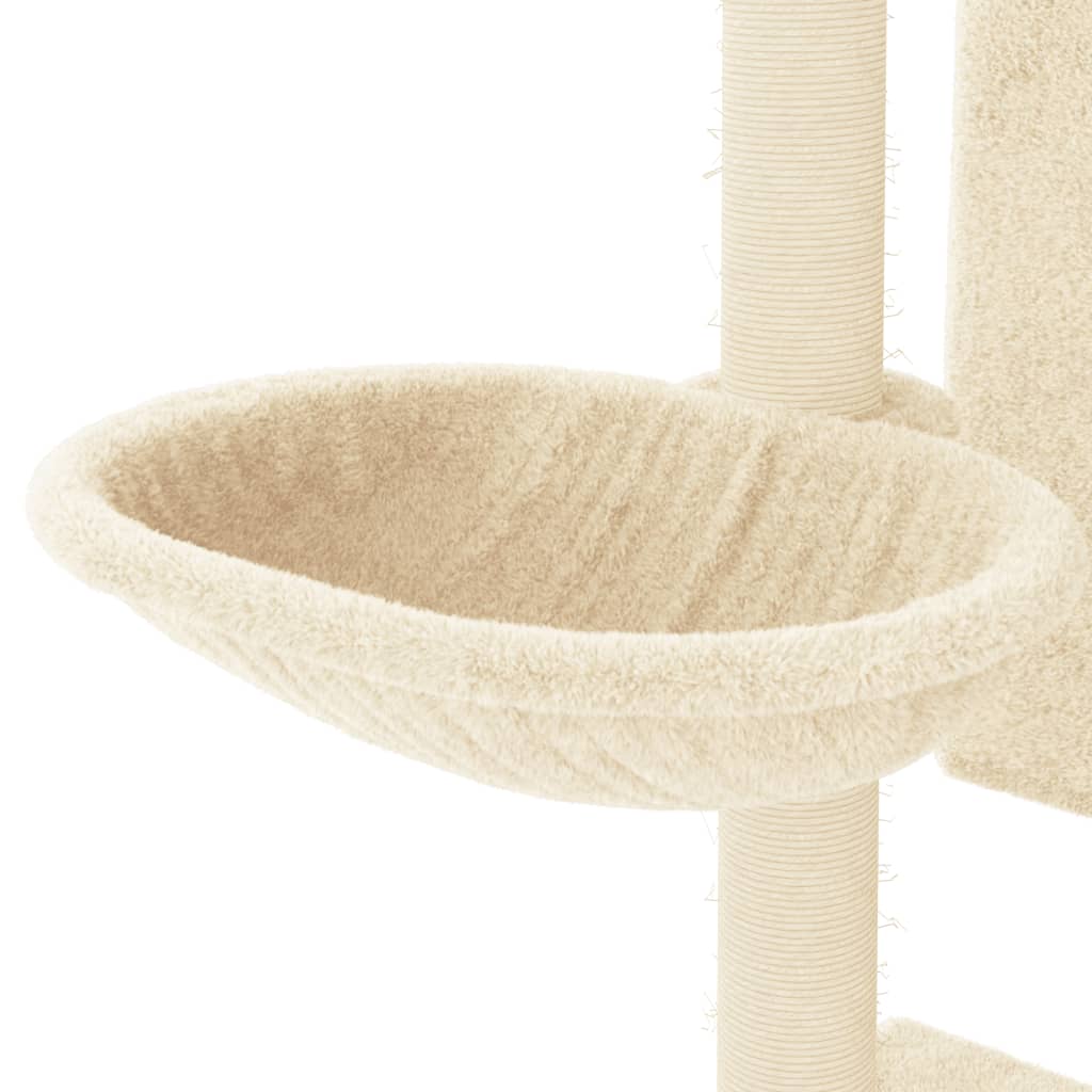 Cat Tree With Sisal Scratching Posts 130.5 Cm