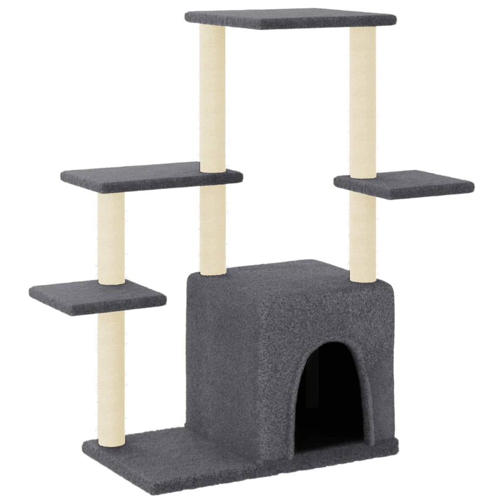 Cat Tree With Sisal Scratching Posts 97.5 Cm