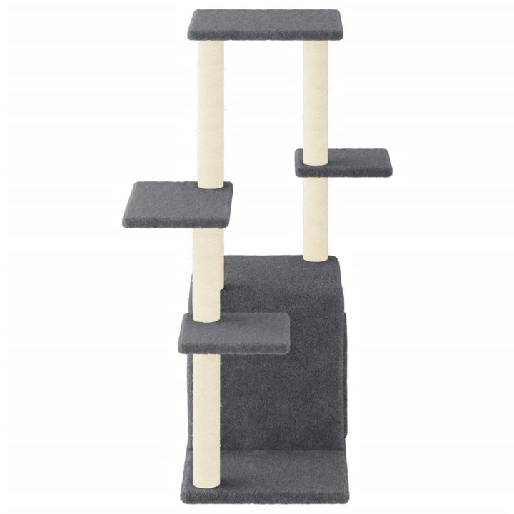 Cat Tree With Sisal Scratching Posts 97.5 Cm