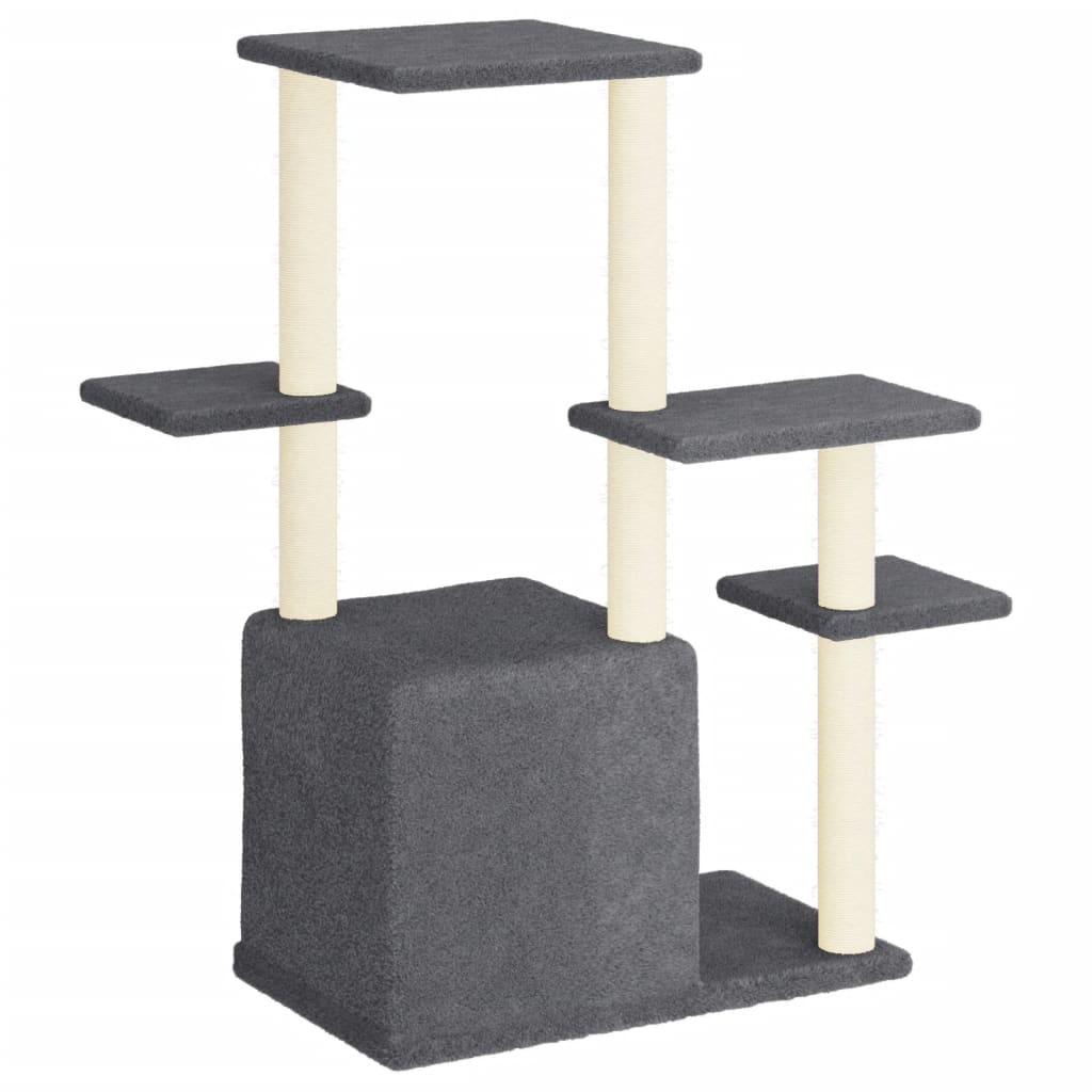 Cat Tree With Sisal Scratching Posts 97.5 Cm
