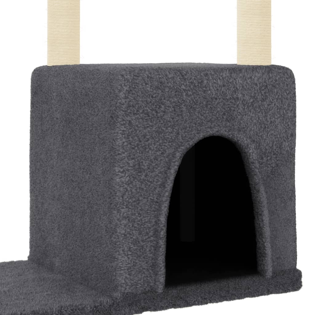 Cat Tree With Sisal Scratching Posts 97.5 Cm