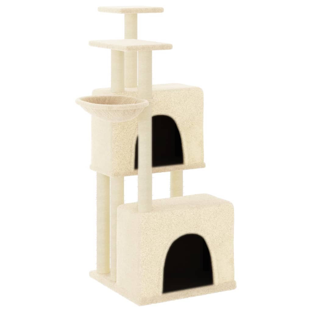 Cat Tree With Sisal Scratching Posts 122 Cm