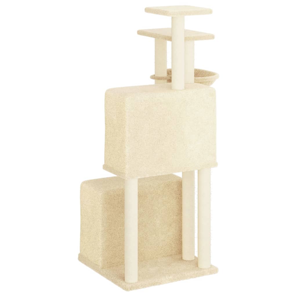 Cat Tree With Sisal Scratching Posts 122 Cm