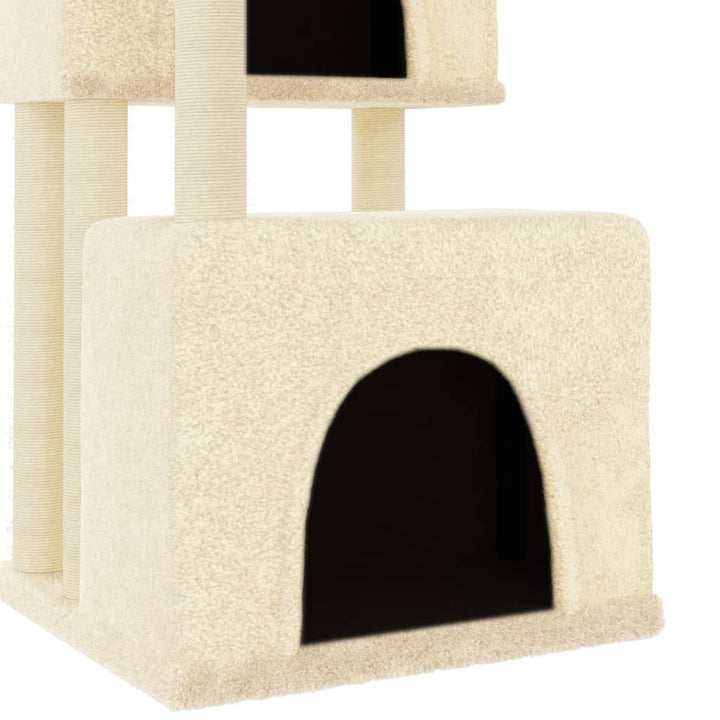 Cat Tree With Sisal Scratching Posts 122 Cm